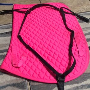 Black wintec breastplate